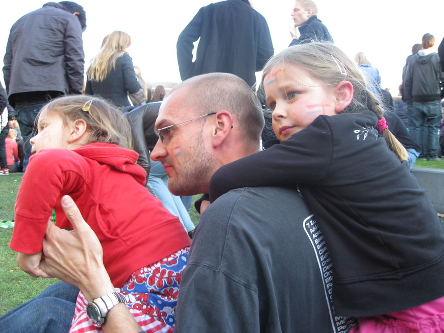 Op het bevrijdingsfestival in Zwolle