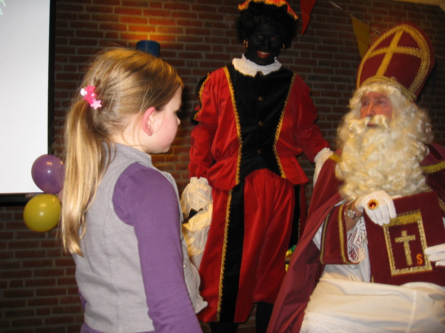 De Sint is wel een beetje eng