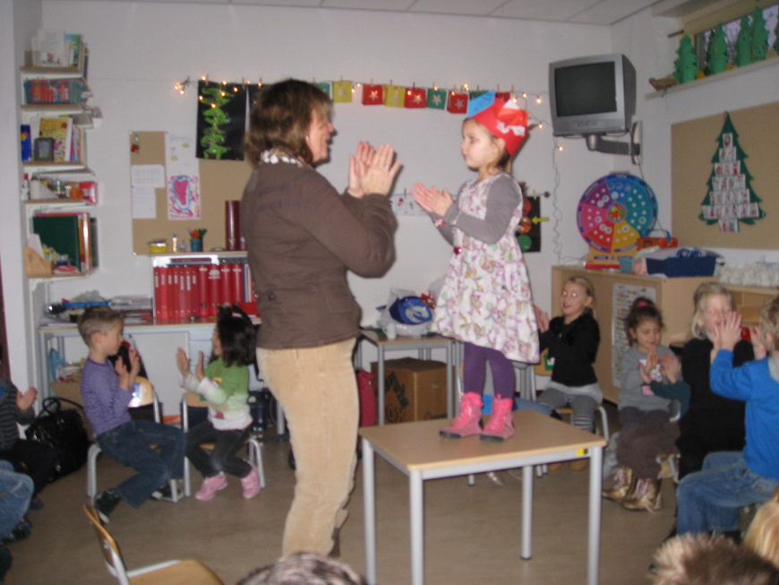 Eerste verjaardag op school